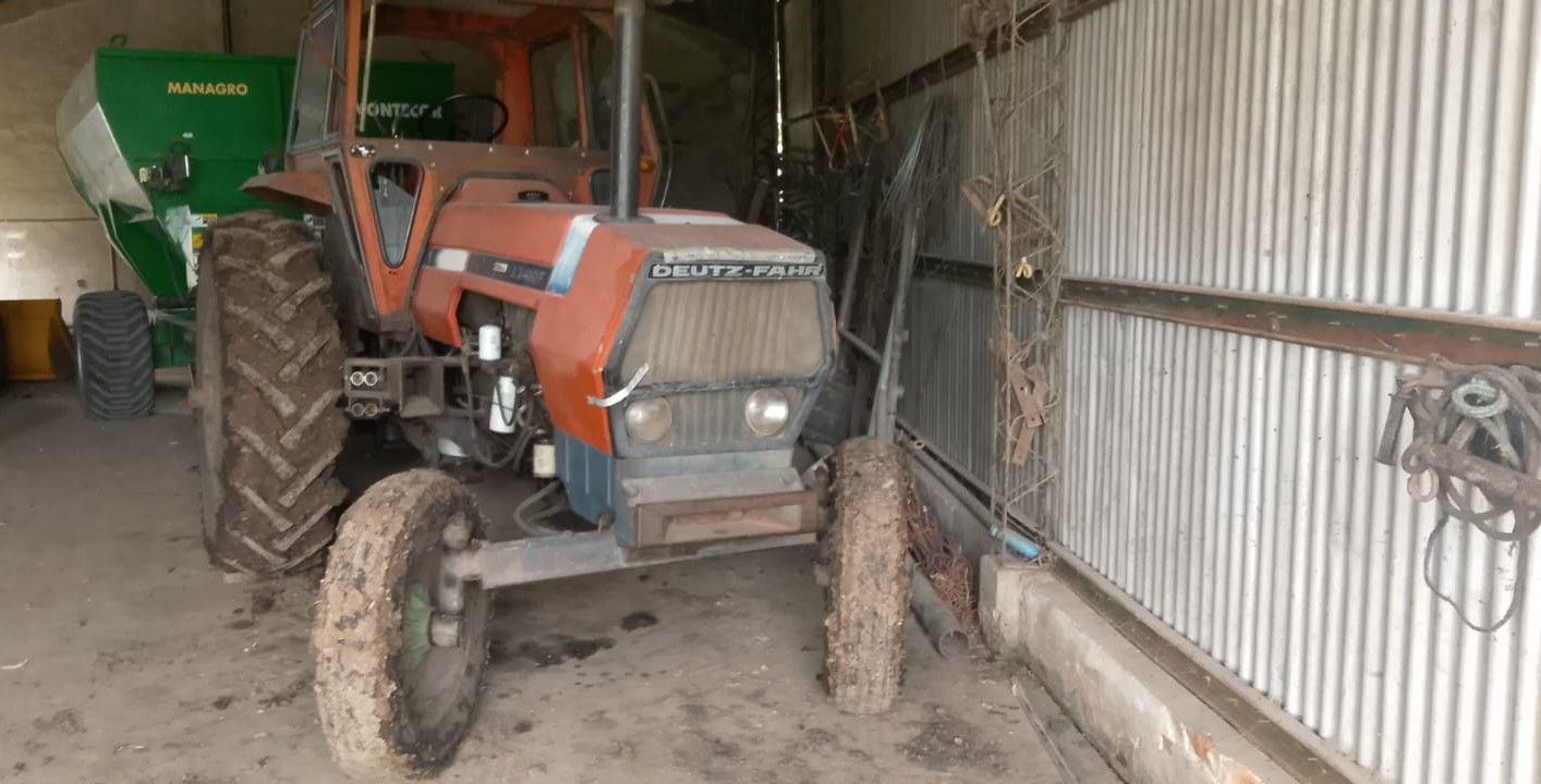 PENOSO ACCIDENTE DE UN NIÑO DE 8 AÑOS AL SER PISADO POR UN TRACTOR