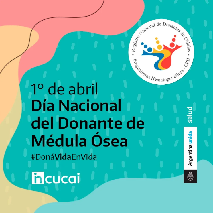 1 de abril Día Nacional del Donante de Médula Ósea