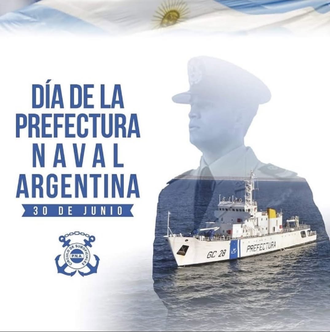 Locales: 30 de junio: Día de la Prefectura Naval Argentina