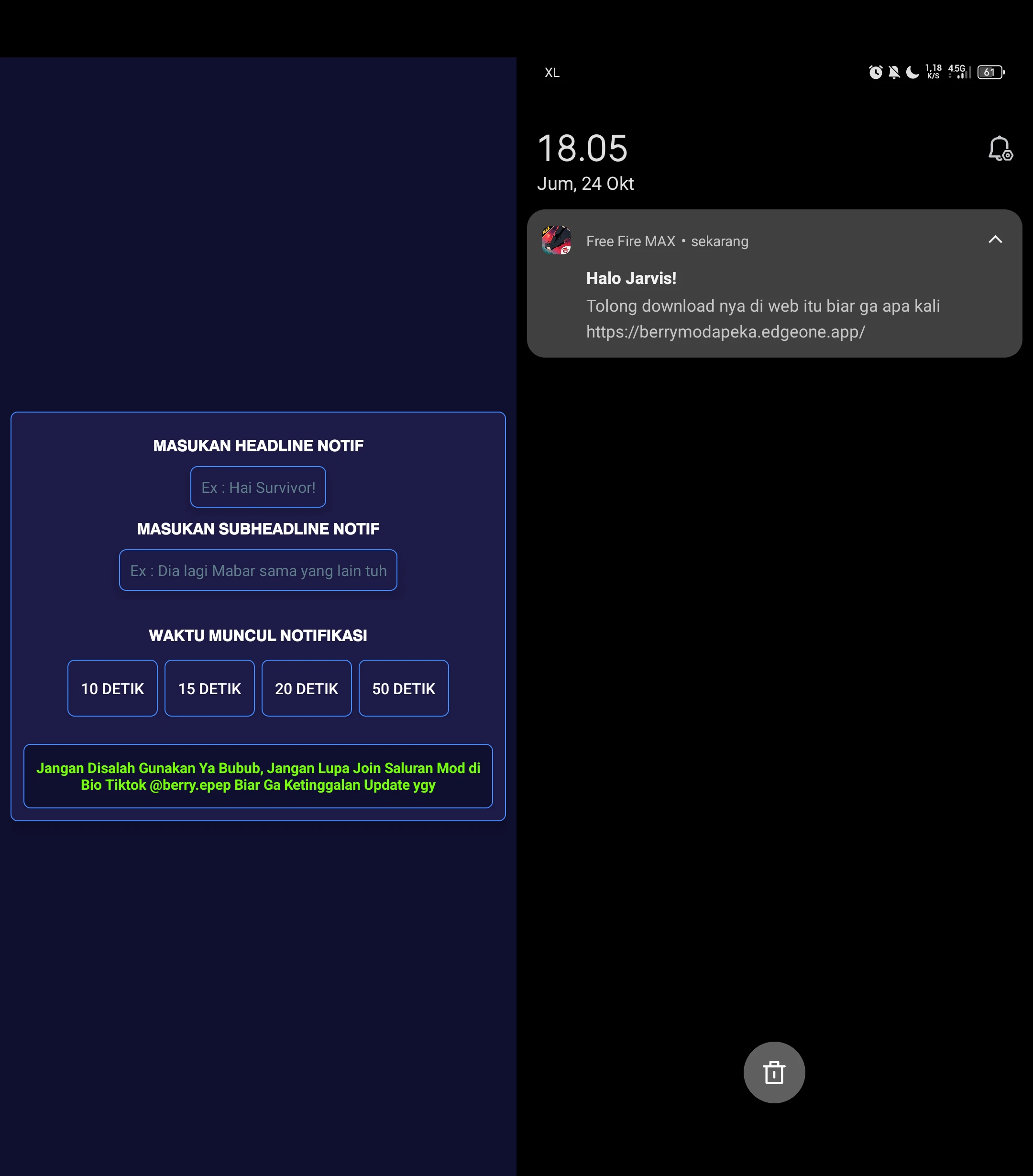 Preview Free Fire Max