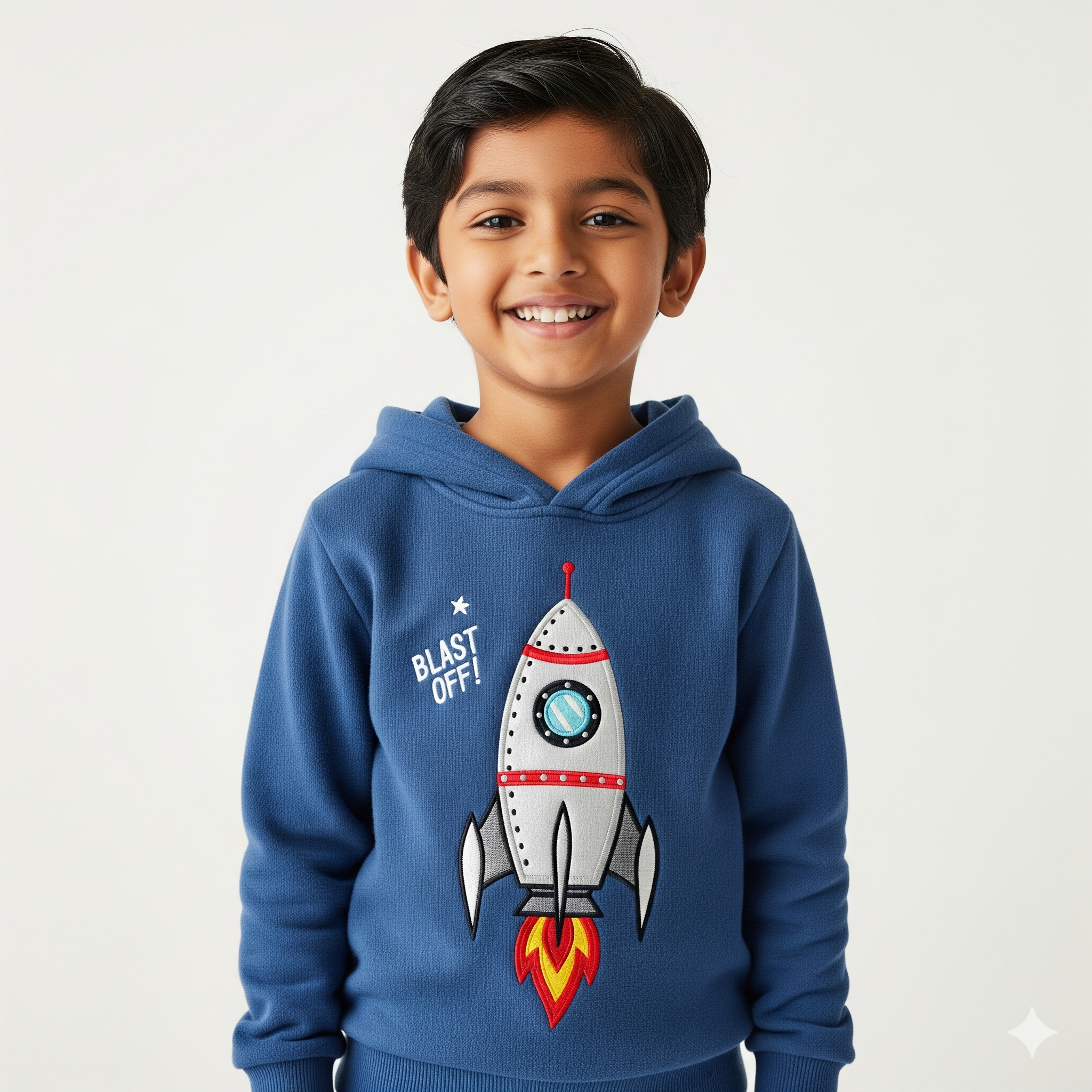 Rocket Ship Hoodie