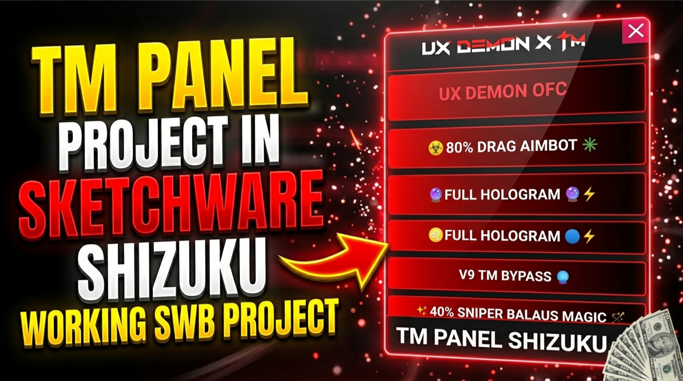 Create Full-Feature TM Panel (Aimbot, Bypass) Using Sketchware Pro & Shizuku! (SWB Included)
