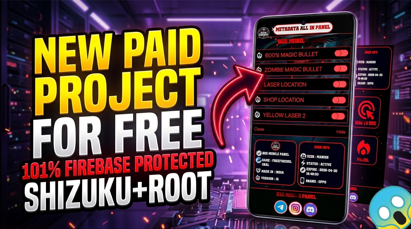 NEW PAID Project LEAKED! ? Shizuku + SAF WORKING For FREE! (Gaming Panel 2026)