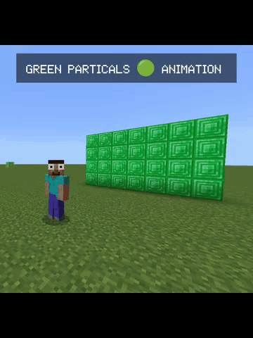 Green Particles Animation