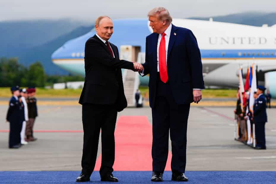President Trump and President Putin meet at Alaska military base summit