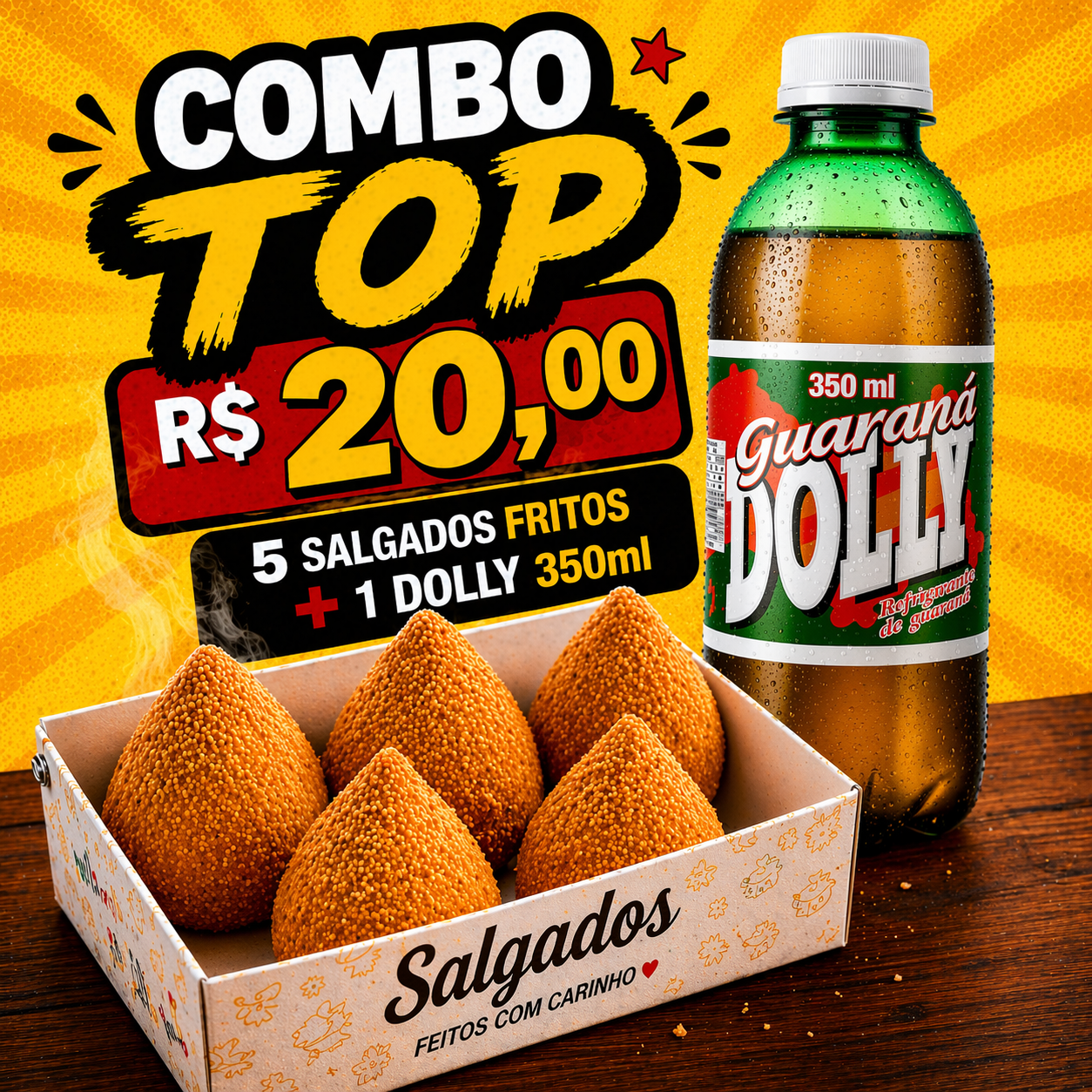 [Imagem do Combo Top]