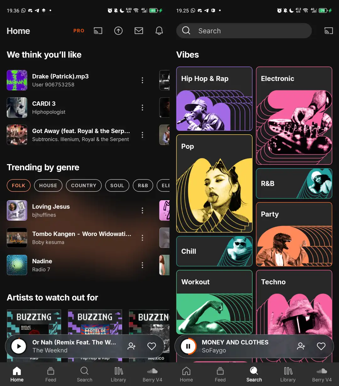 Preview Sound Cloud Pro