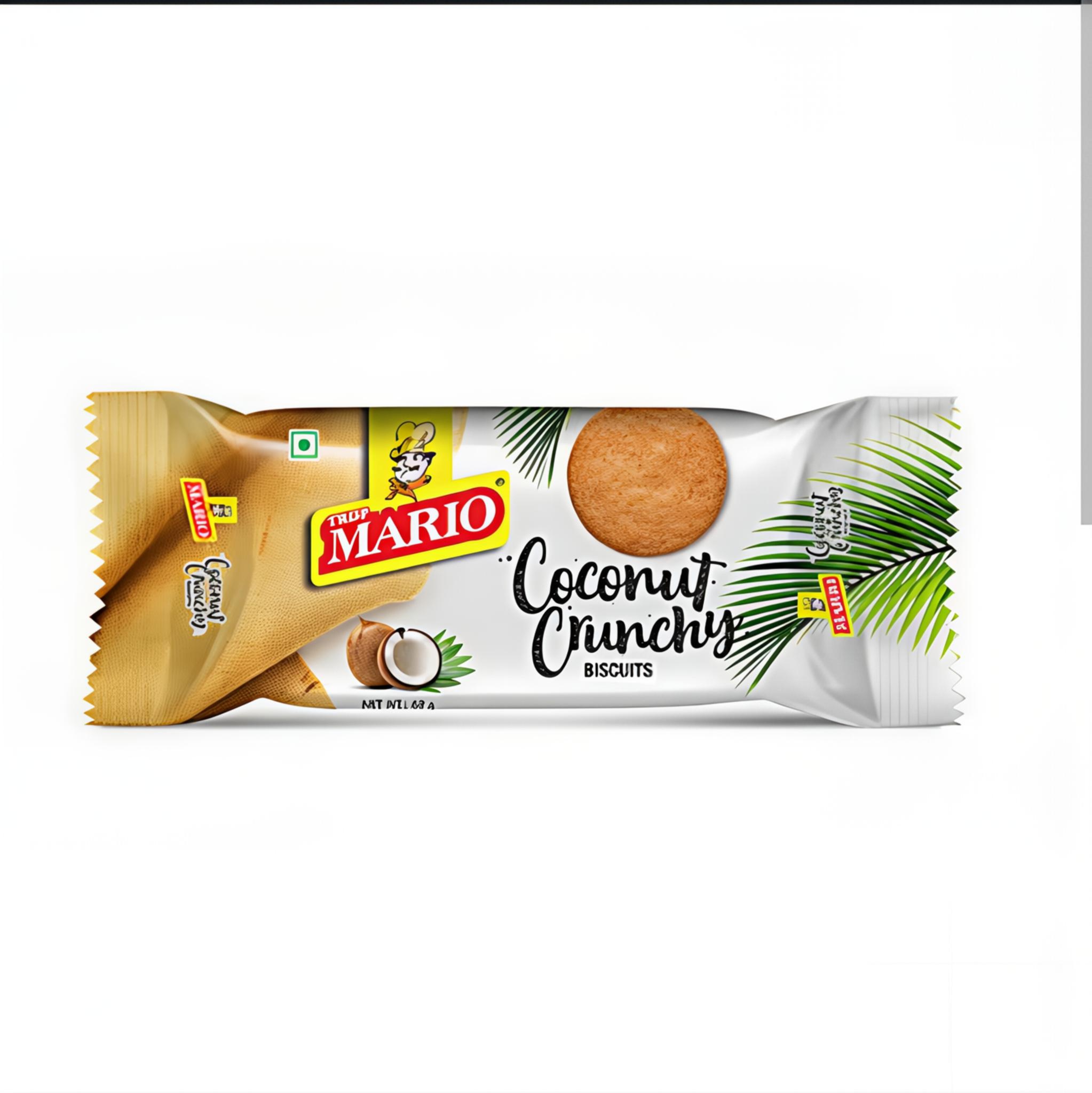 Mario coconut  crunchy biscuit 🍪🥥