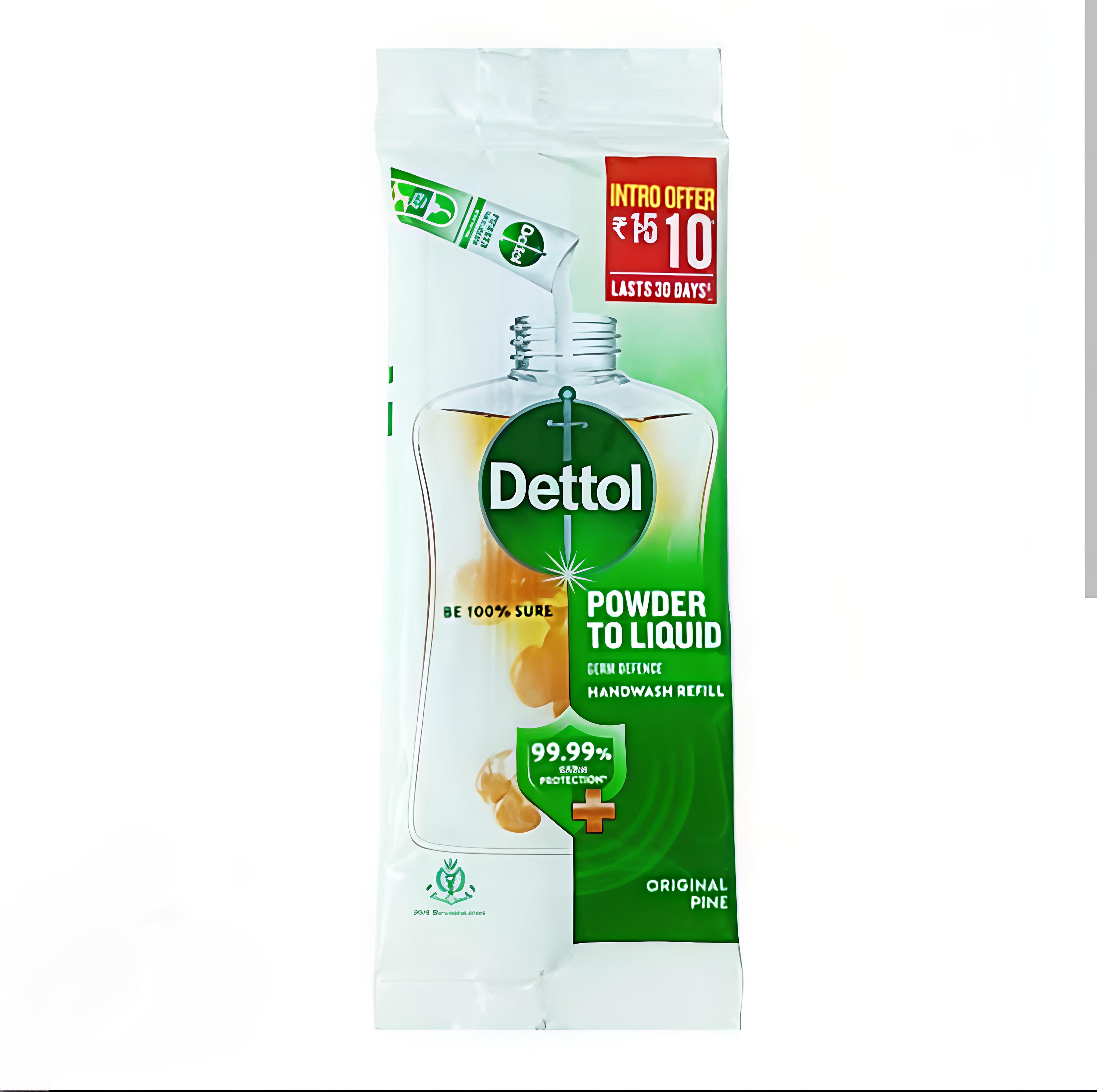 Dettol hand wash powder 