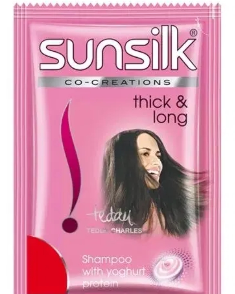 Sunsilk shampoo pouch 