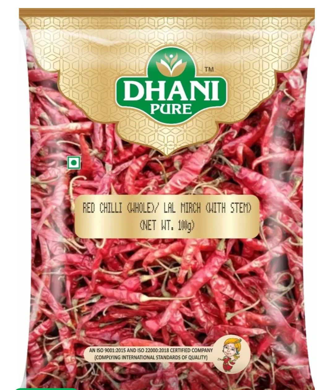 Red chilli whole