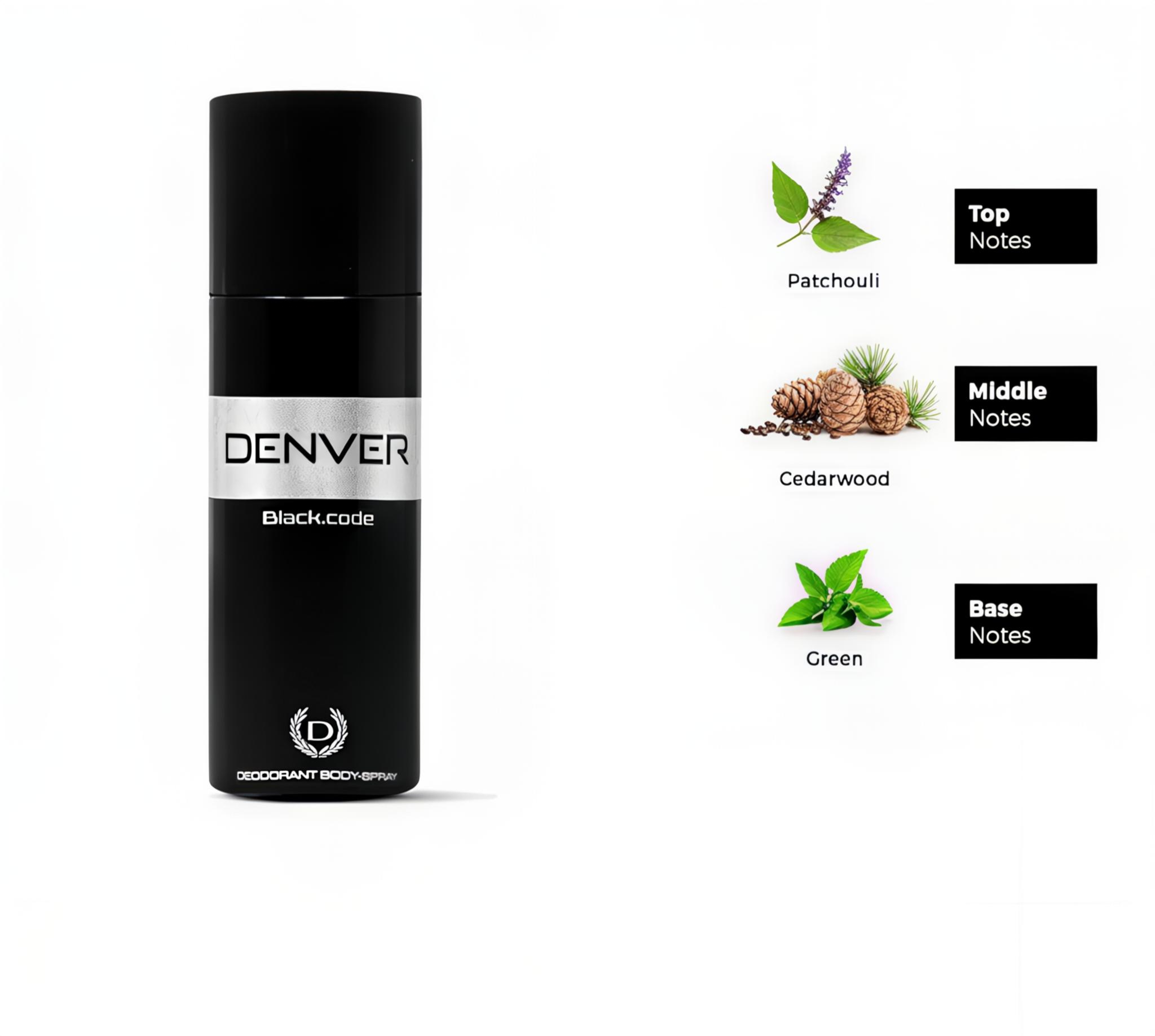 Denver deo black code