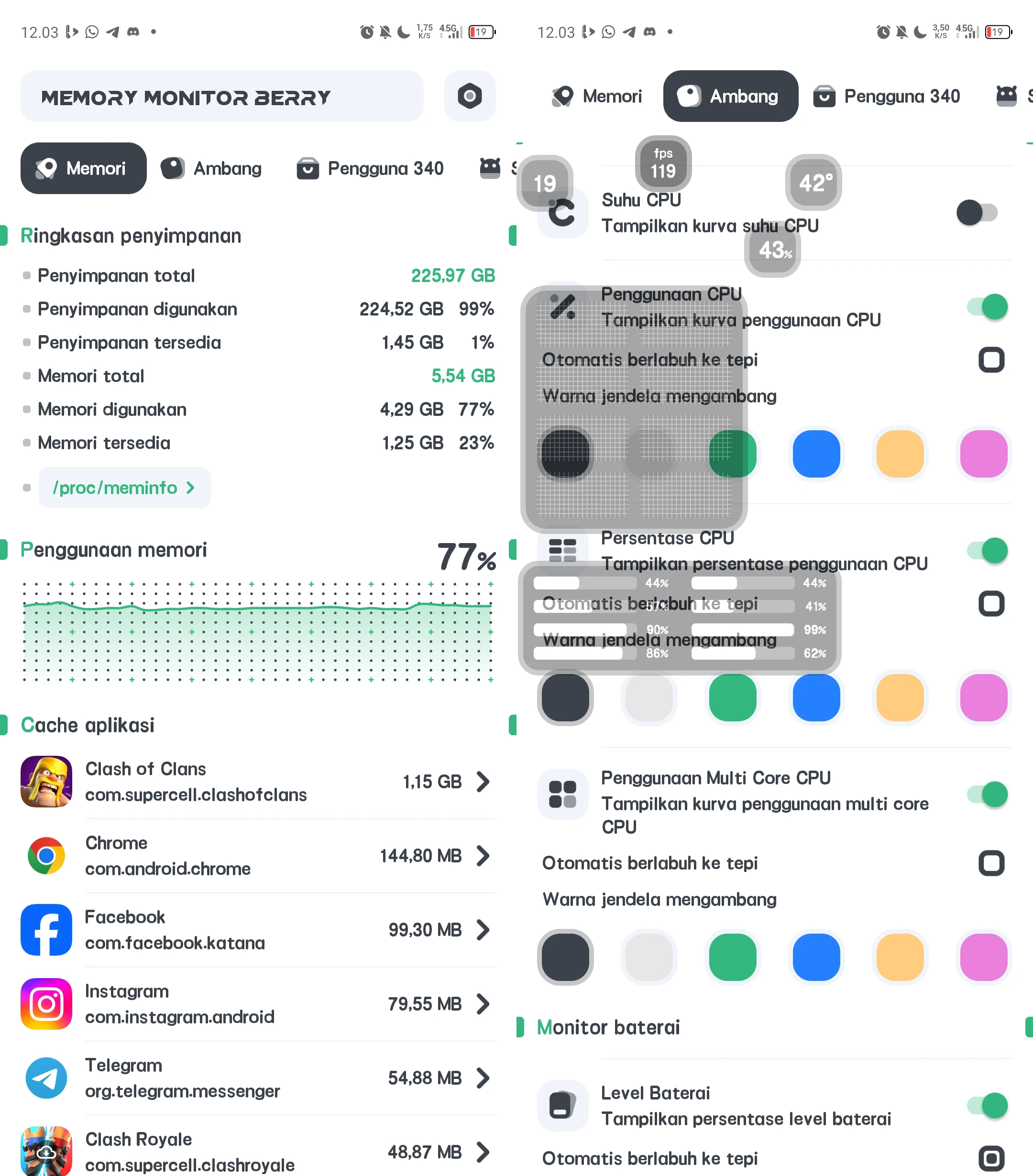 Preview Memory Monitor