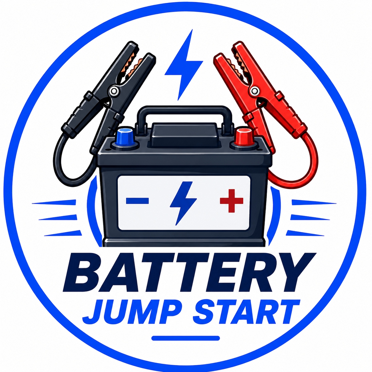 Vehicle Battery Jump Start Service icon
