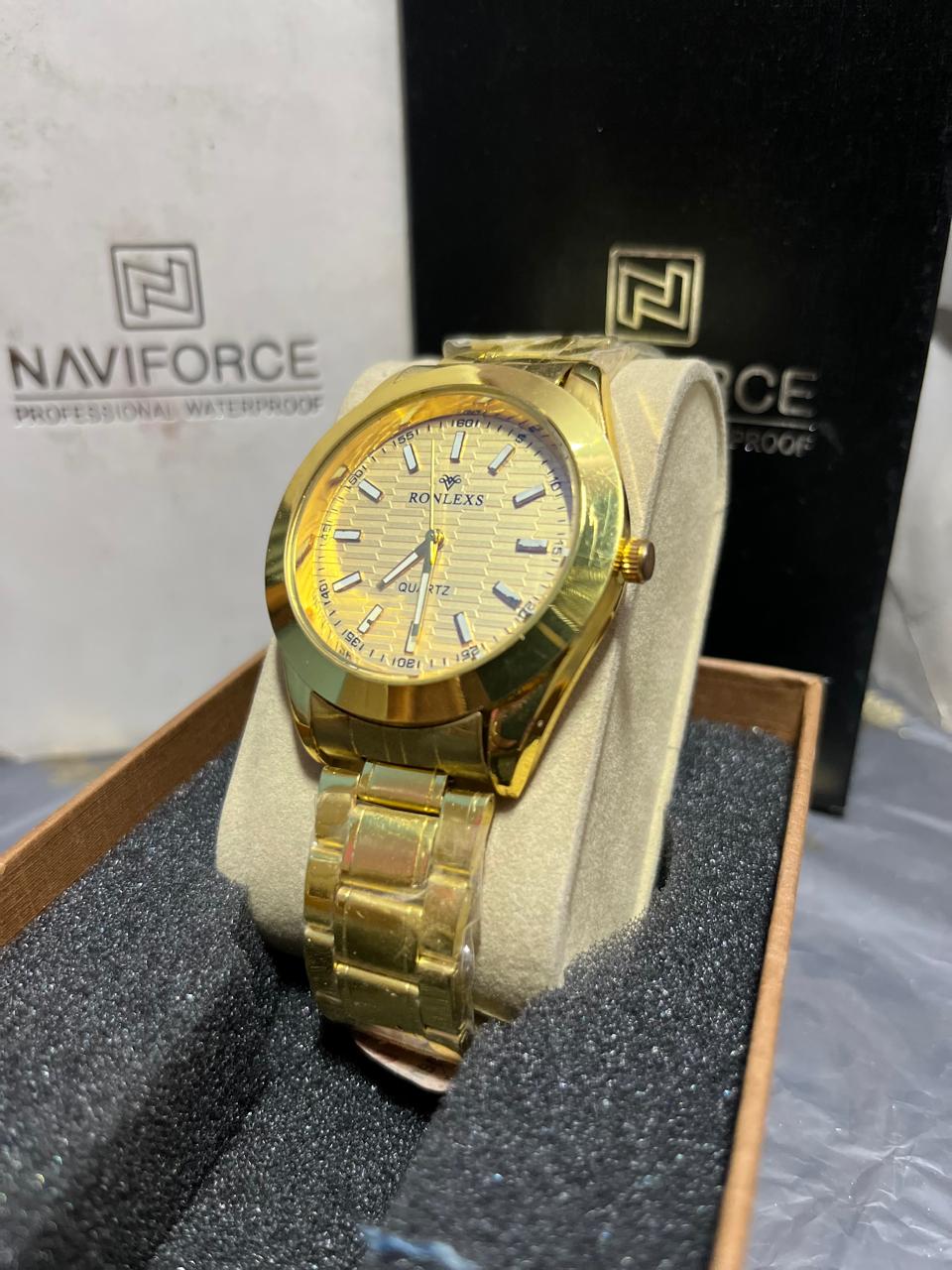 Ronlexs Gold Quartz Watch