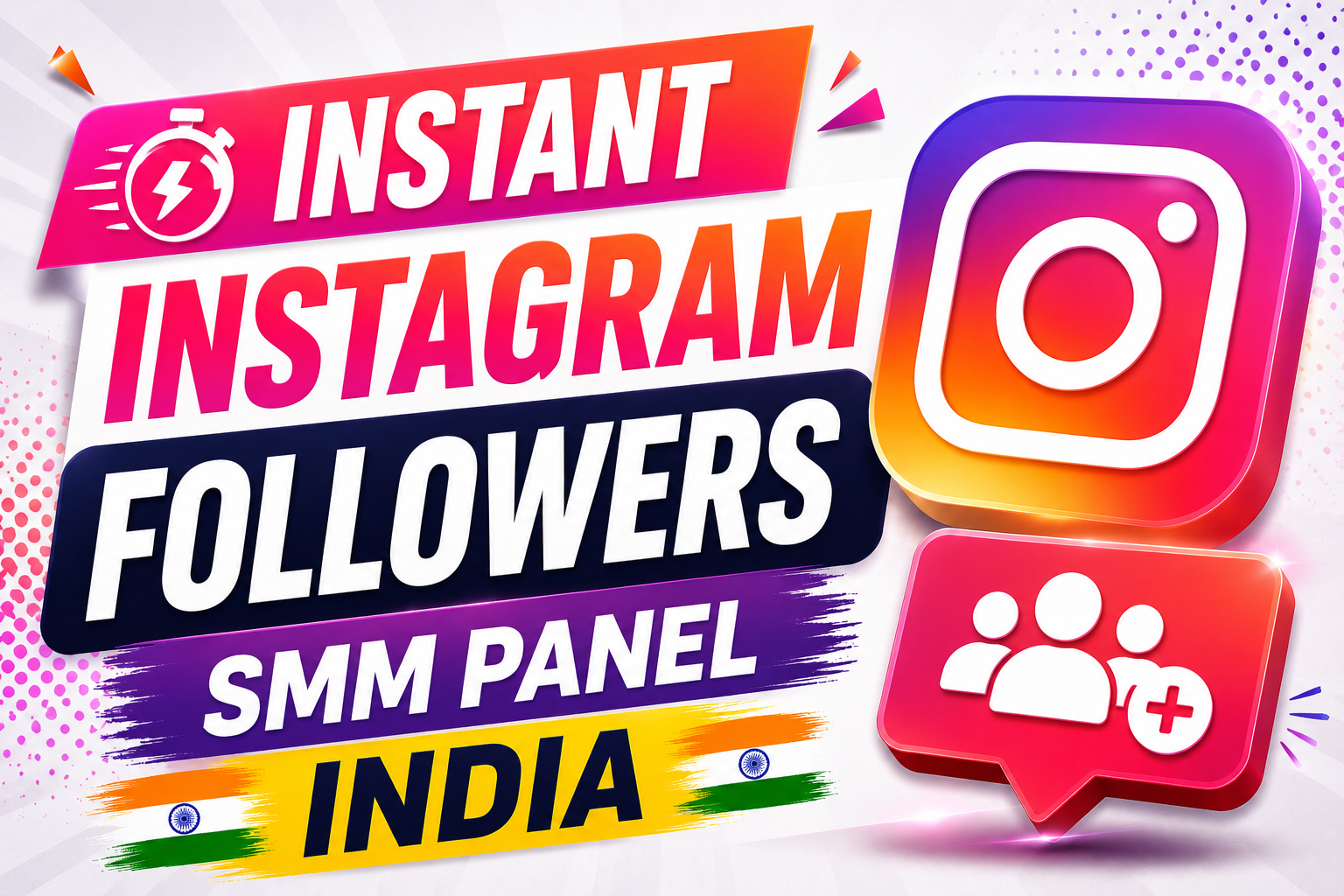 Instant Instagram Followers SMM Panel India – Fast & Affordable Instagram Growth