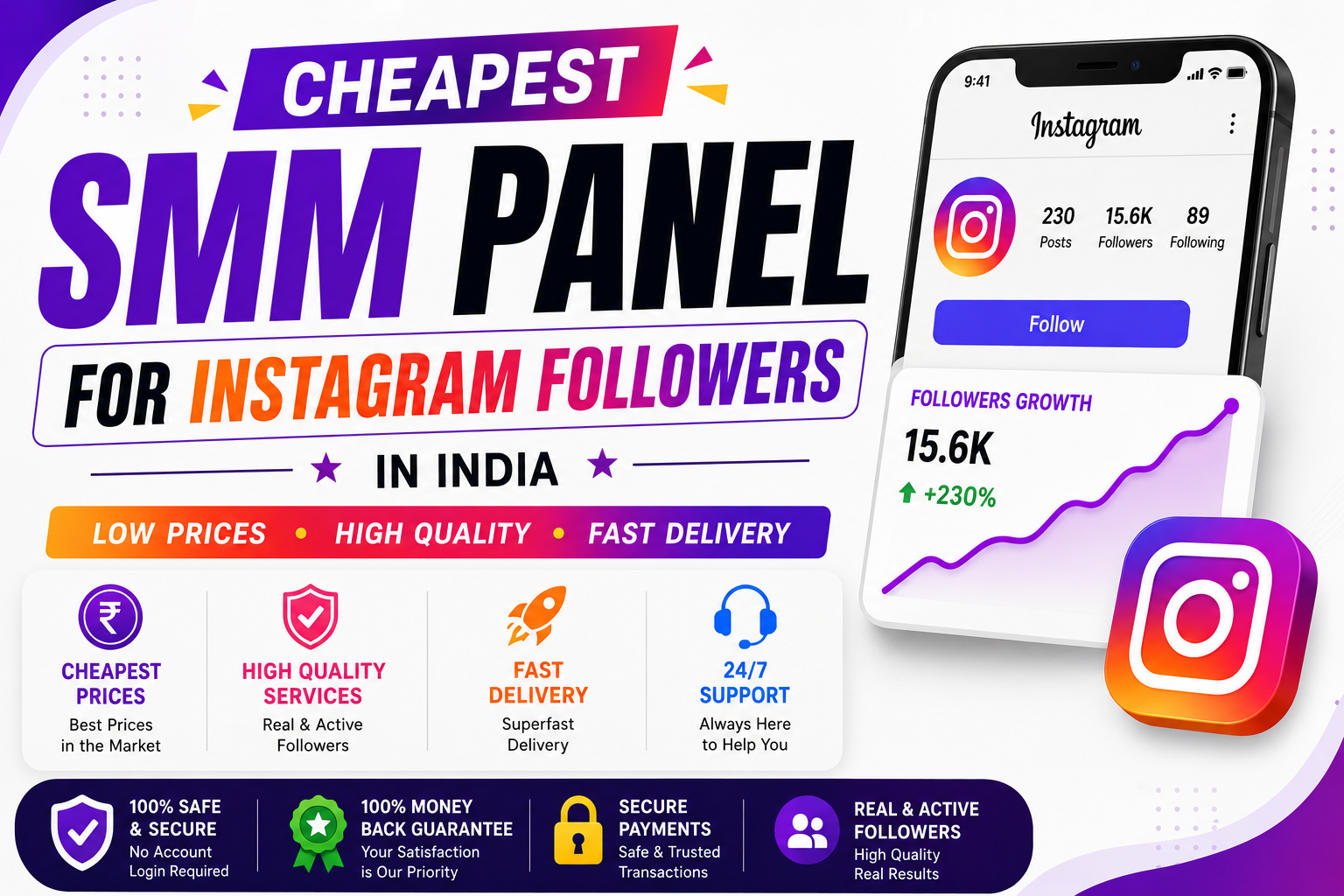 Cheapest SMM Panel for Instagram Followers in India – Complete Guide for Fast Growth