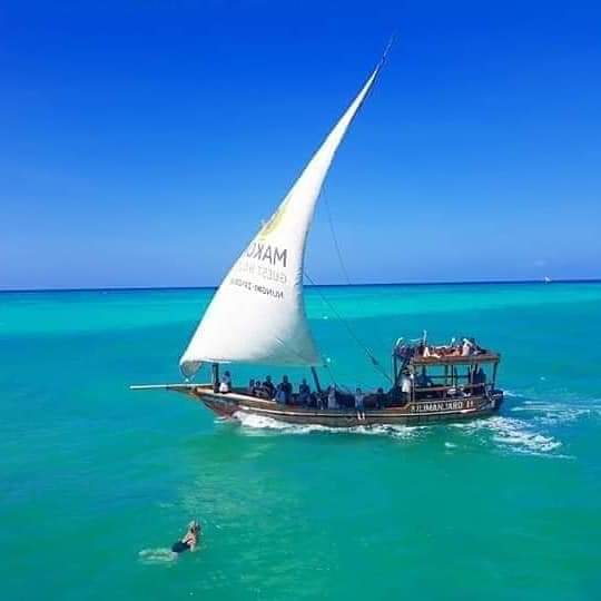 Boat on the Indian Ocean
