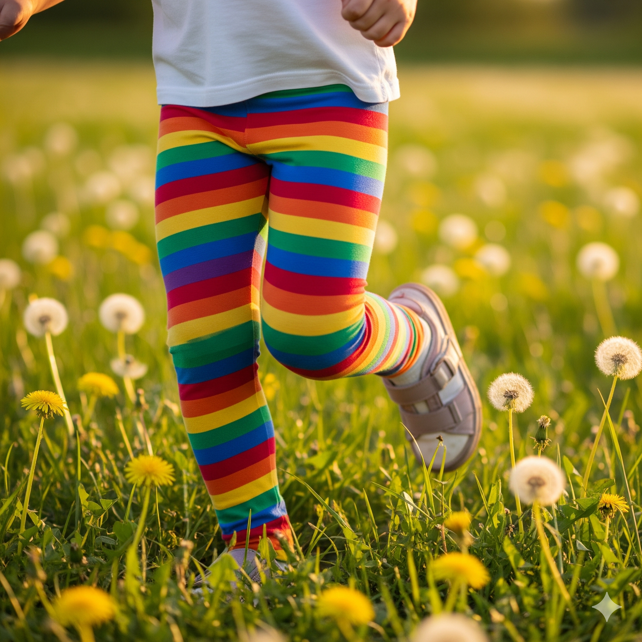 Rainbow Stripe Leggings