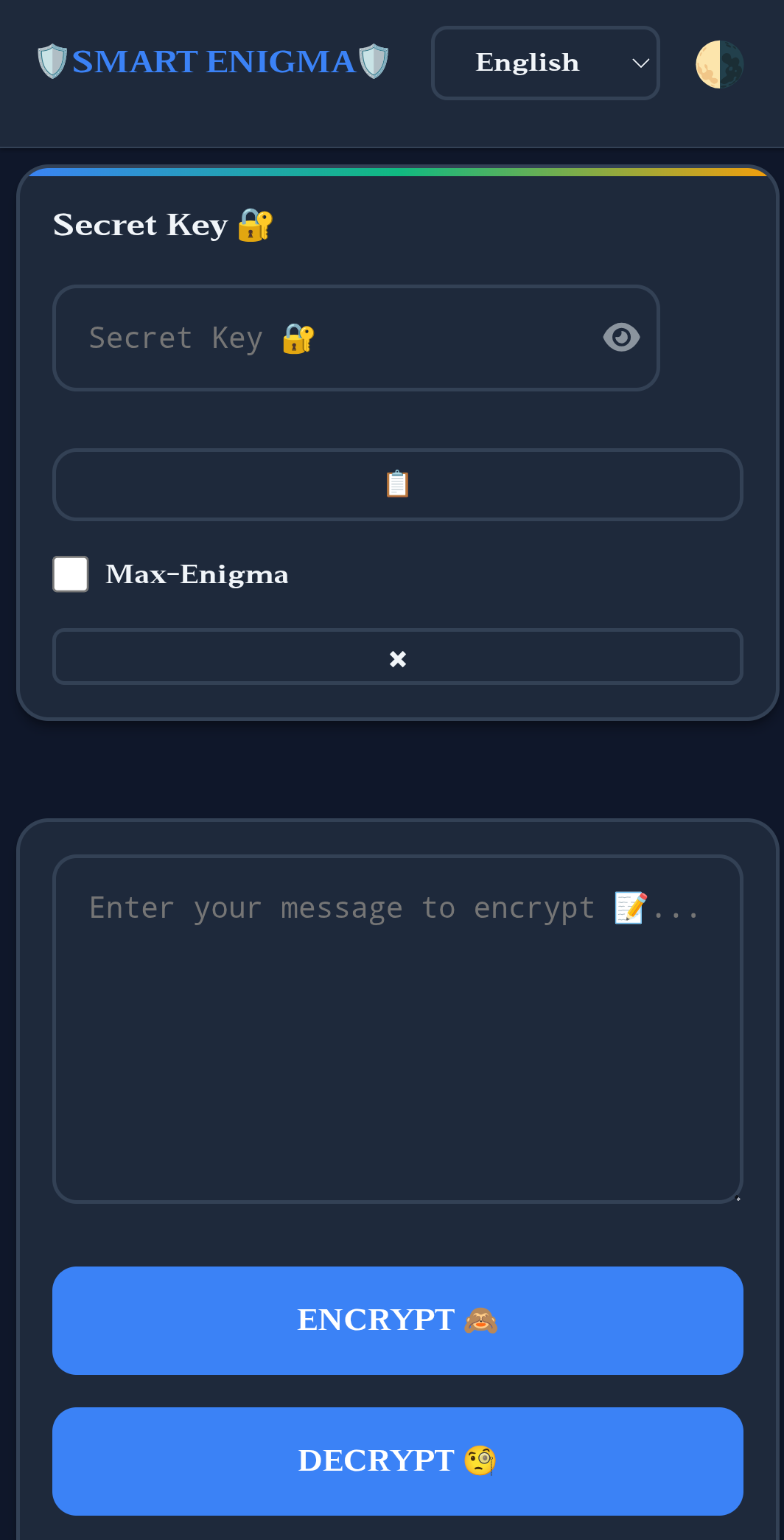 SMART-ENIGMA UI