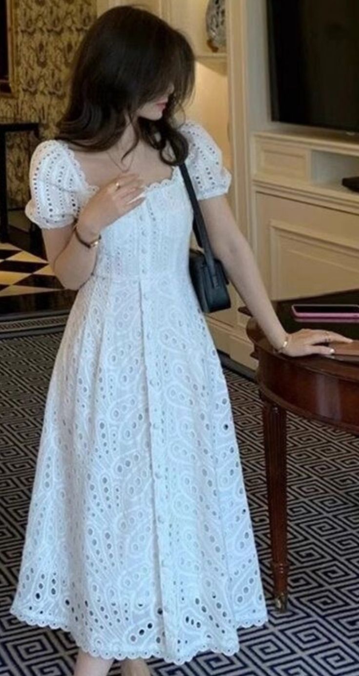 White frock