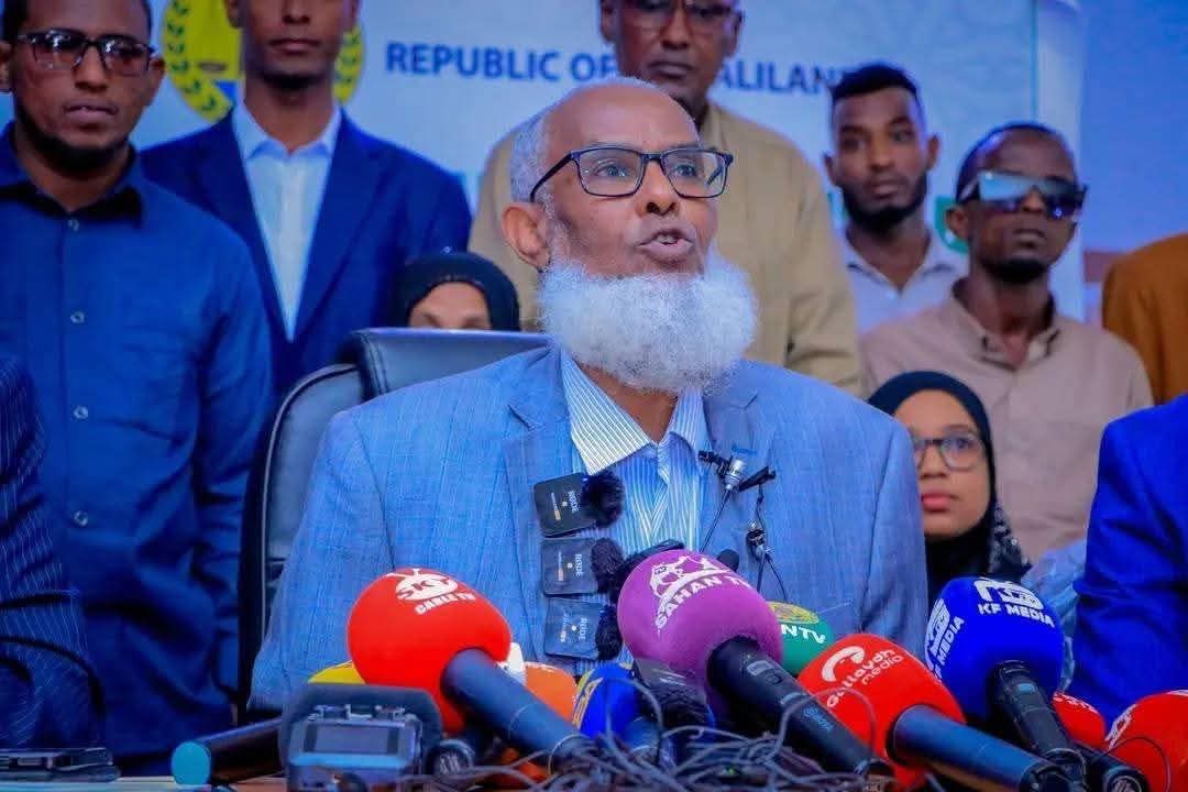 Daud Ahmed Farah announces Somaliland's 2024/2025 national exam results