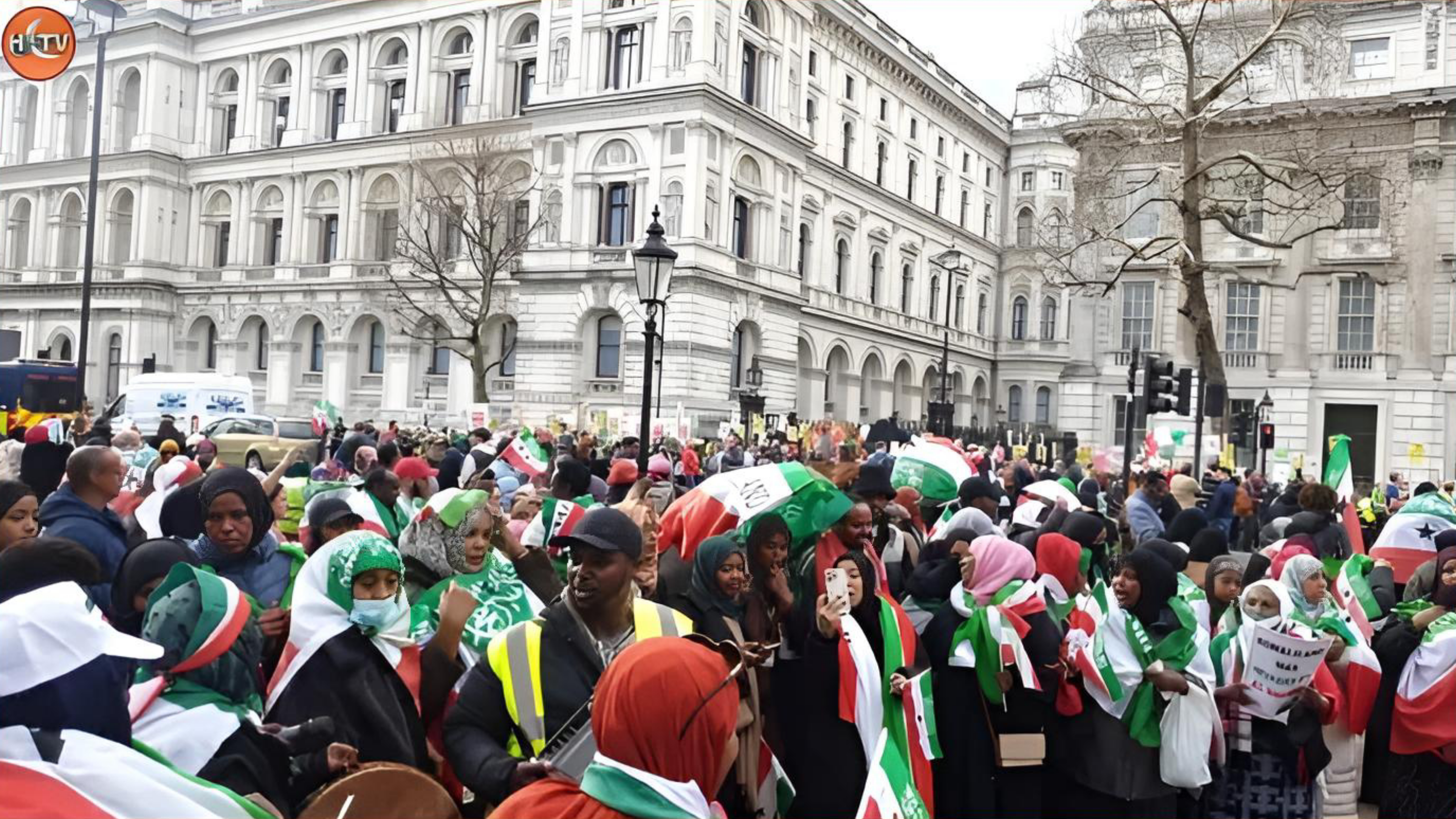 Somalilanders in the UK rallying and showing strong support for the recognition of Somaliland.