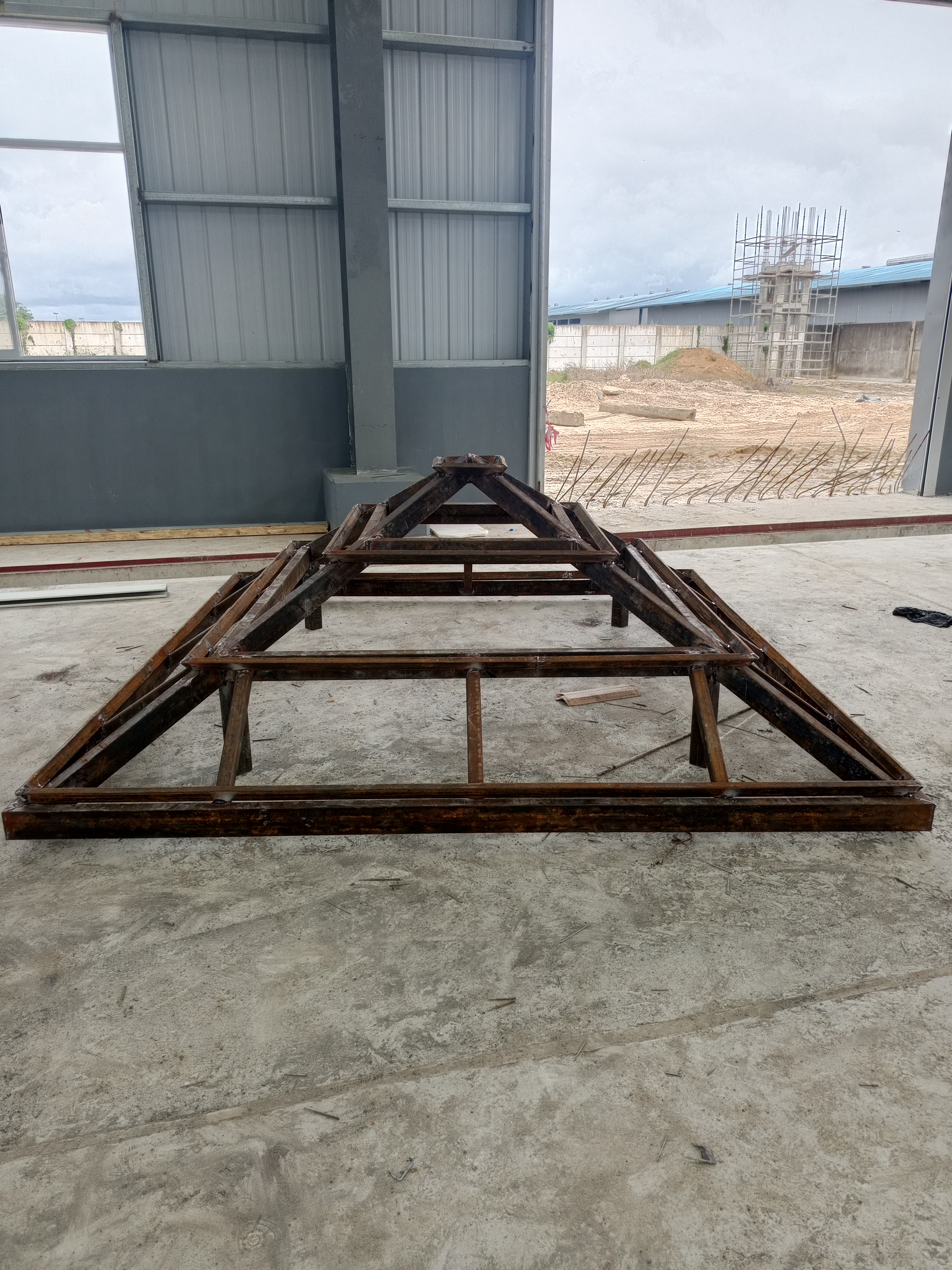 Steel fabrication project
