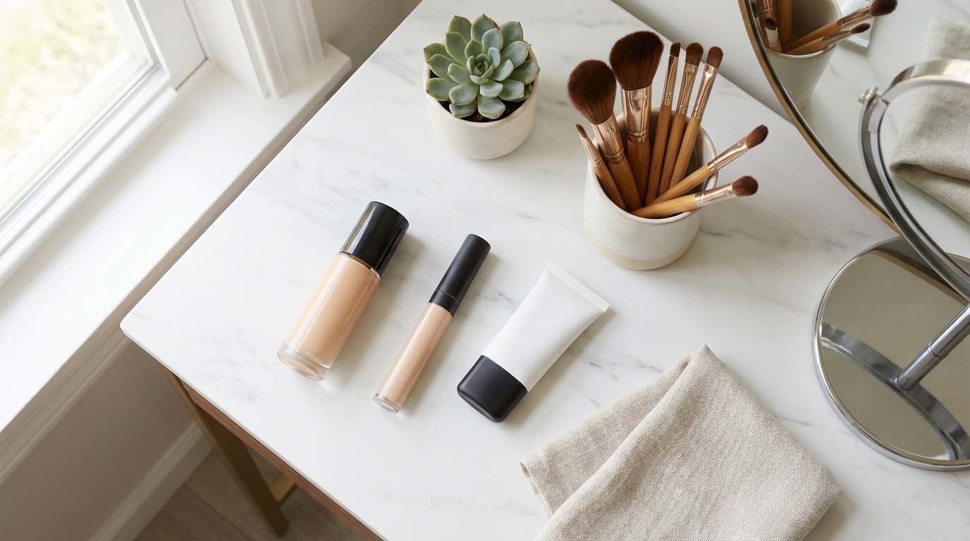 Makeup Tips for Beginners: Foundation and Concealer Guide